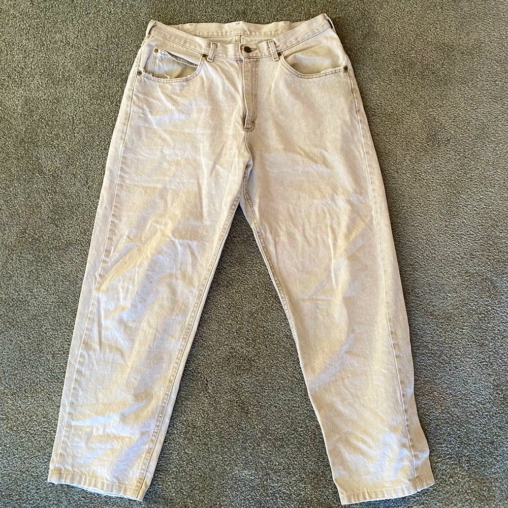 L.L.Bean Beige Jeans